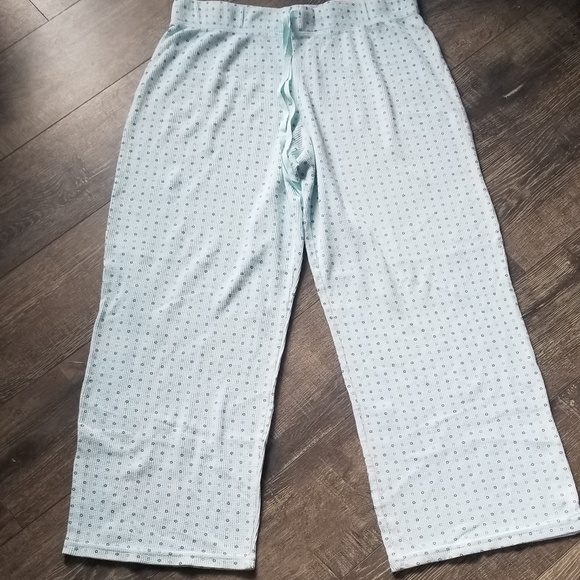 light blue pajama pants